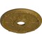 Ekena Millwork Antioch Ceiling Medallion (Fits Canopies up to 3 1/2"), Hnd-Painted Gold, 18"OD x 3 1/2"ID x 1 3/8"P CM18SEGLS - alternate 3
